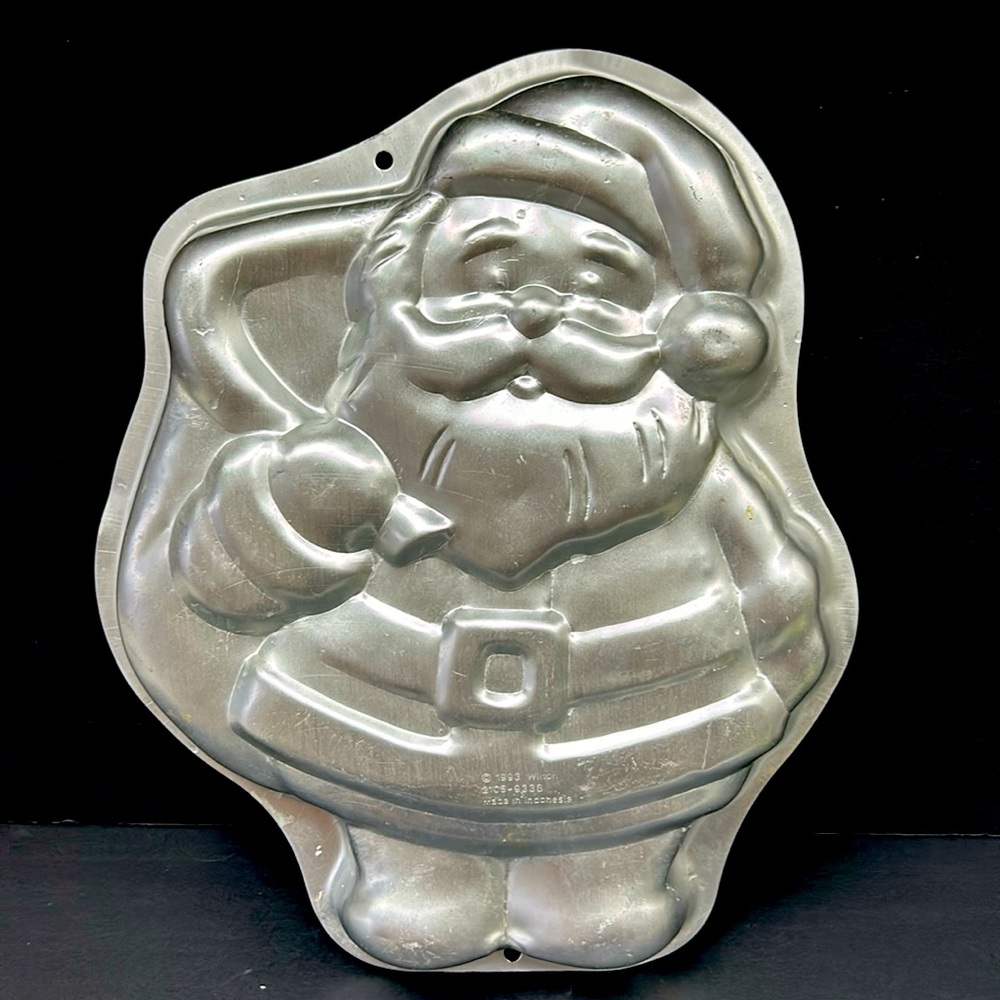 Vintage 1993 Wilton  retired 2105-9338 Santa Clause cake pan